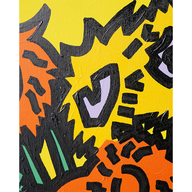 【先着】かせきさいだぁ ゴッホのひまわり yellow & white